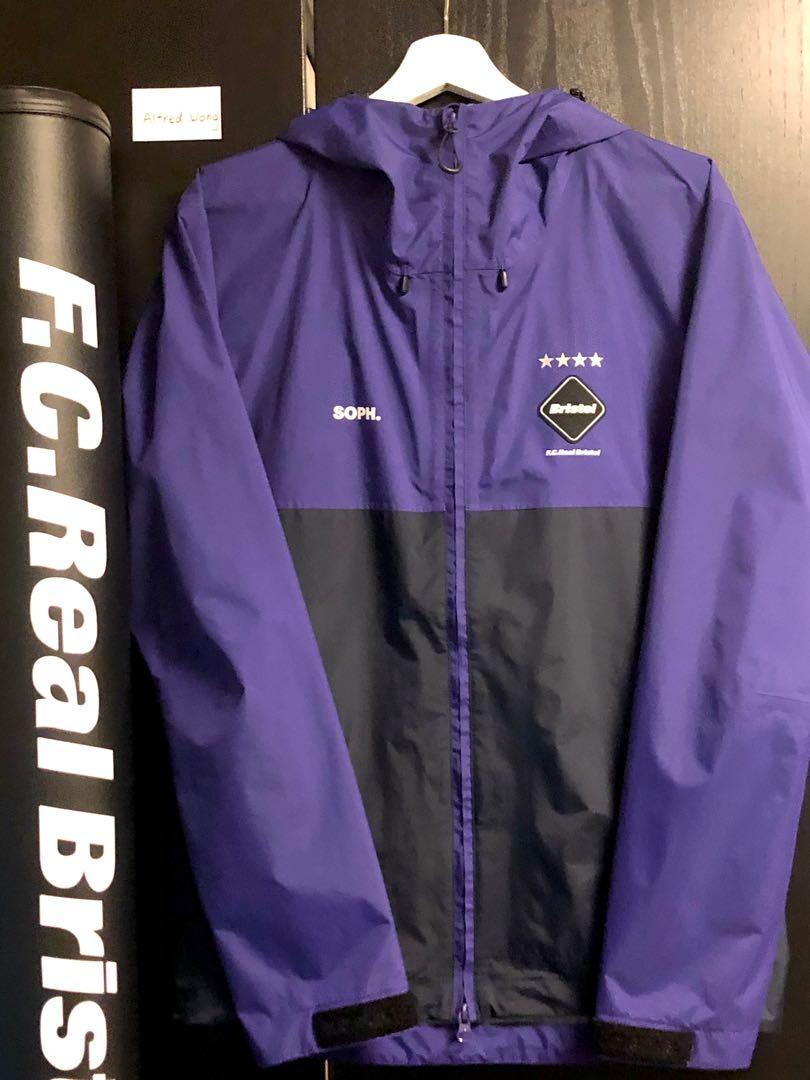 FCRB Rain Jacket Purple, 男裝, 外套及戶外衣服- Carousell