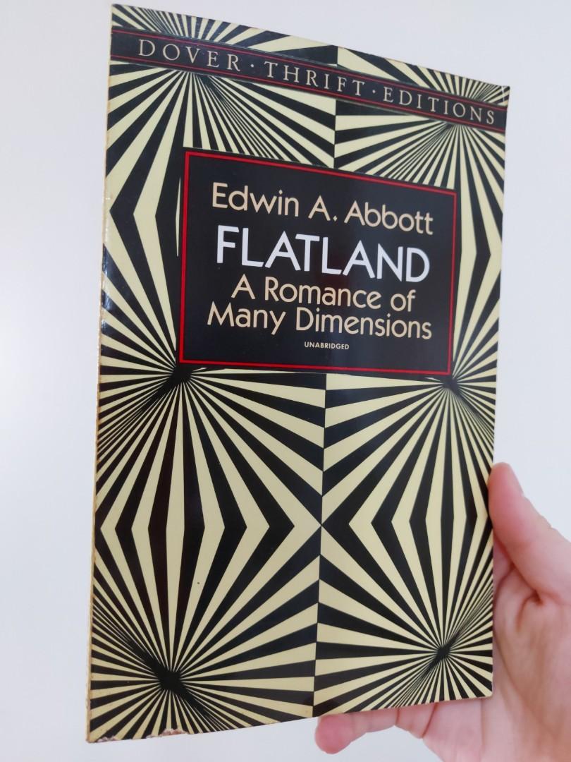 Flatland A Romance Of Many Dimension Books Stationery Books On Carousell