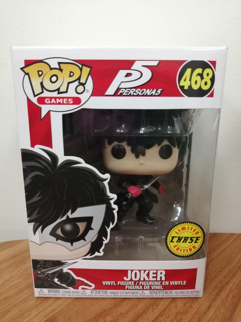 Persona 5 The Joker Unmasked Chase w soft pop protector Funko POP Games