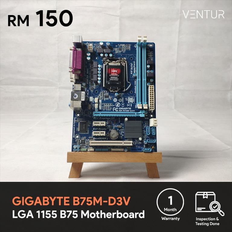 Gigabyte 5m D3v Motherboard Refurbished Electronics Computer Parts Accessories On Carousell
