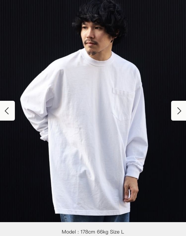 Heavyweight Collections X Beams T 男裝長袖t 他的時尚 上衣在旋轉拍賣