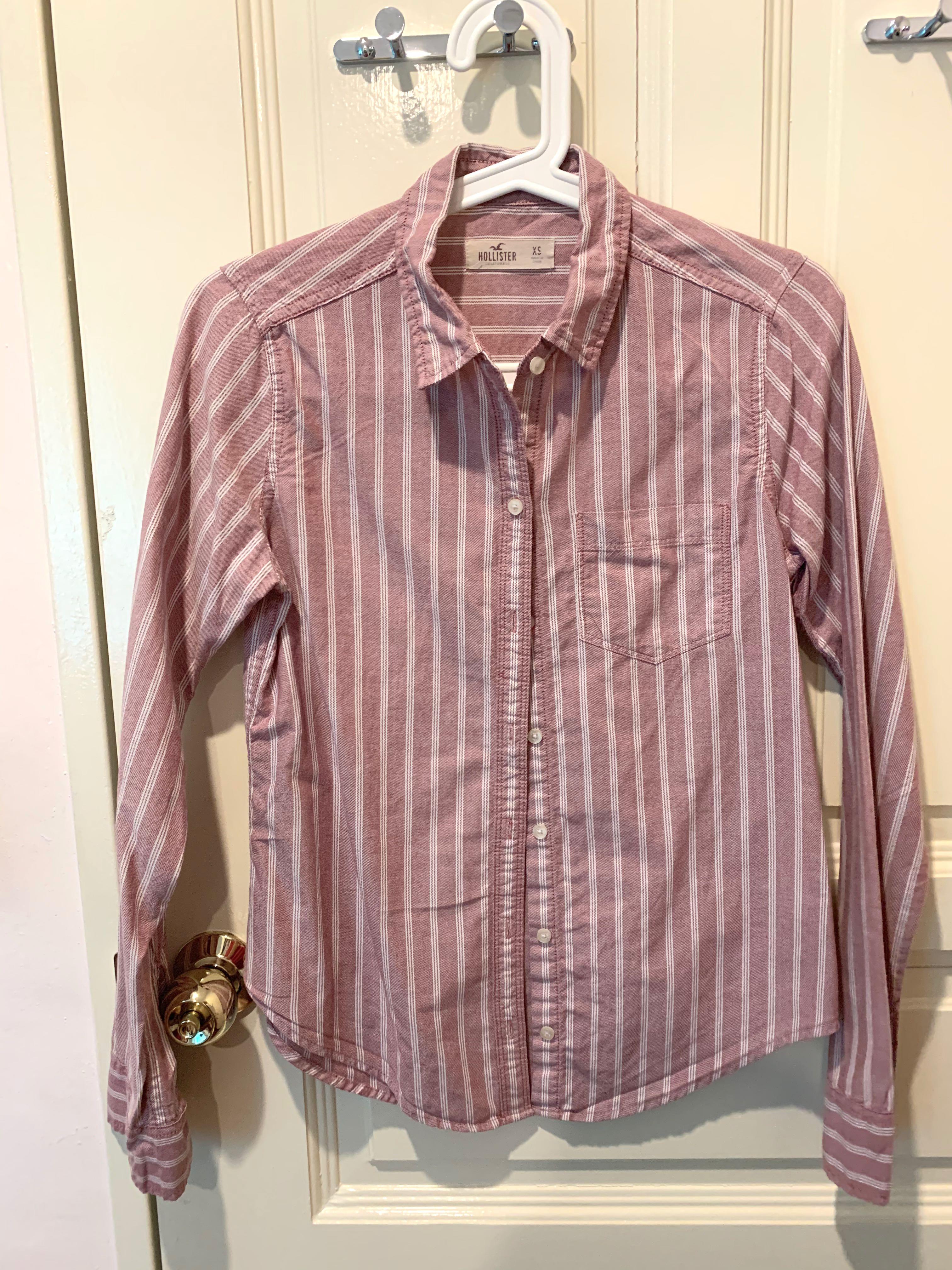 hollister striped shirt womens