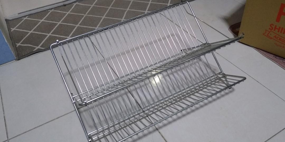 KVOT Dish drainer, galvanized - IKEA
