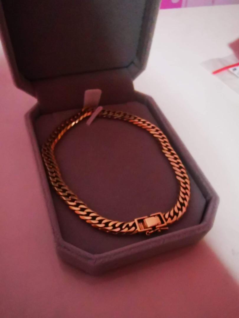 Japan gold 8cut bracelet, Luxury, Sneakers & Footwear on Carousell