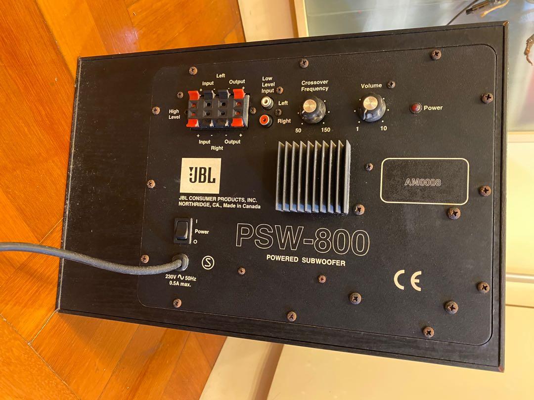 JBL PSW 800 Powered Subwoofer