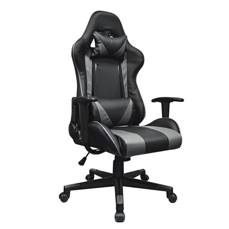 Kt 2093 Grey Ergodynamic Usa Gaming Chair Large Size Premium Quality Racing Chair Leather Gaming Chair Reclining Chair Home Furniture Furniture Fixtures Office Furniture On Carousell