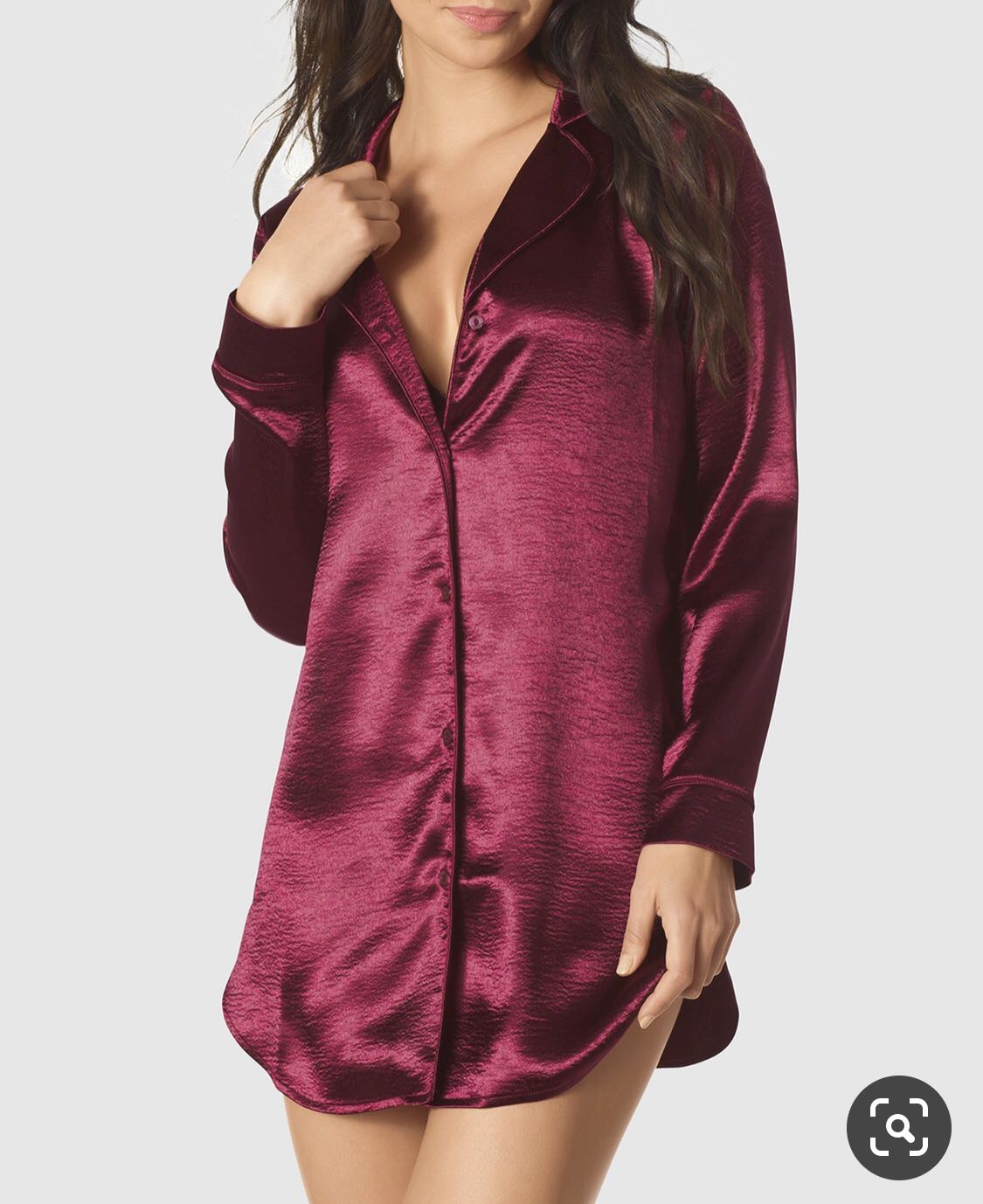 La senza satin sleepshirt Women s Fashion New Undergarments Loungewear on Carousell