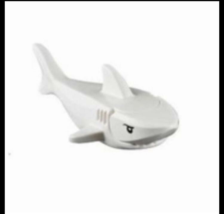 Lego 2025 white shark