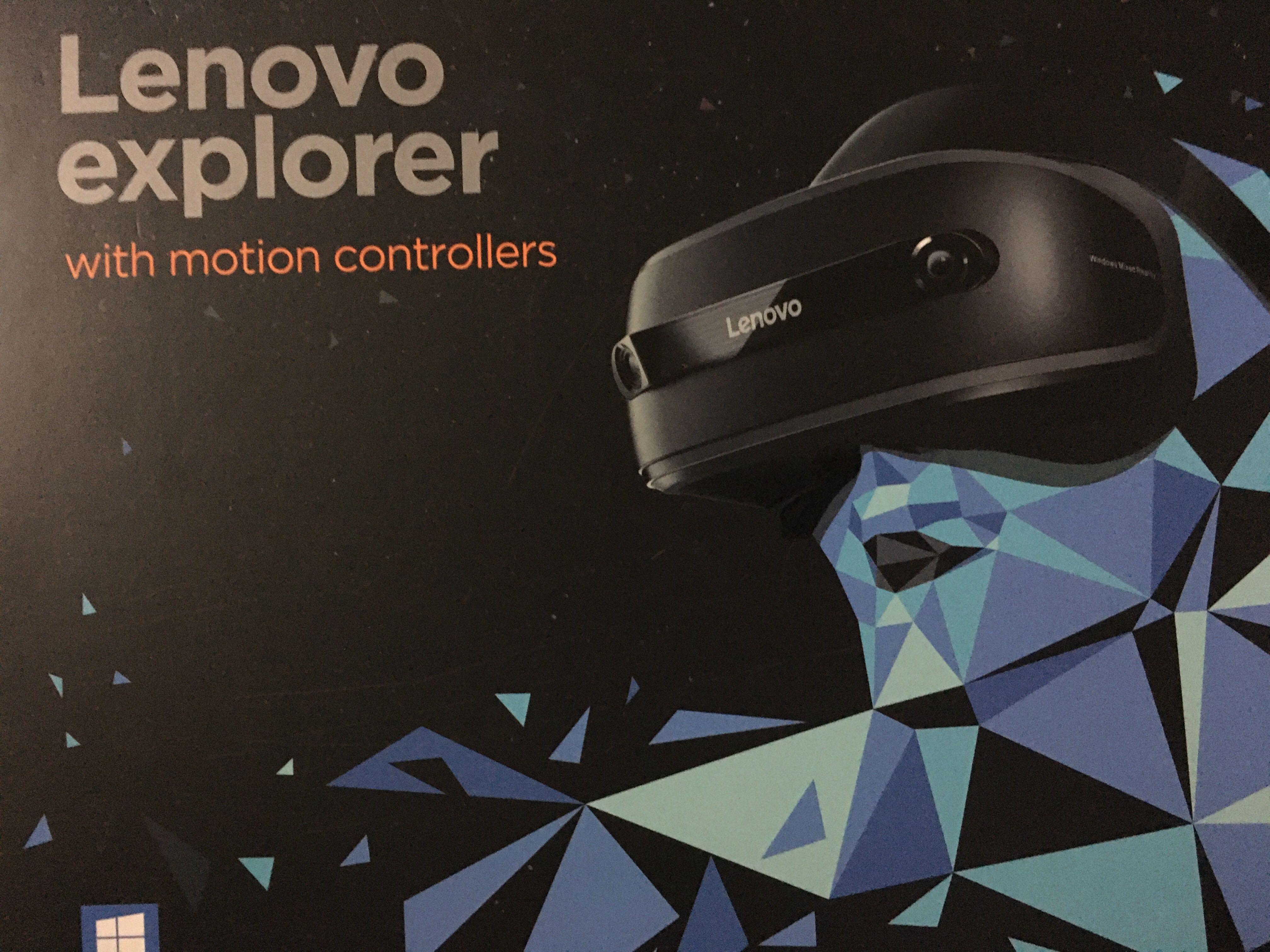 Lenovo Explorer Windows Mixed Reality Headset Vr With Motion Controllers Video Gaming Gaming Accessories On Carousell