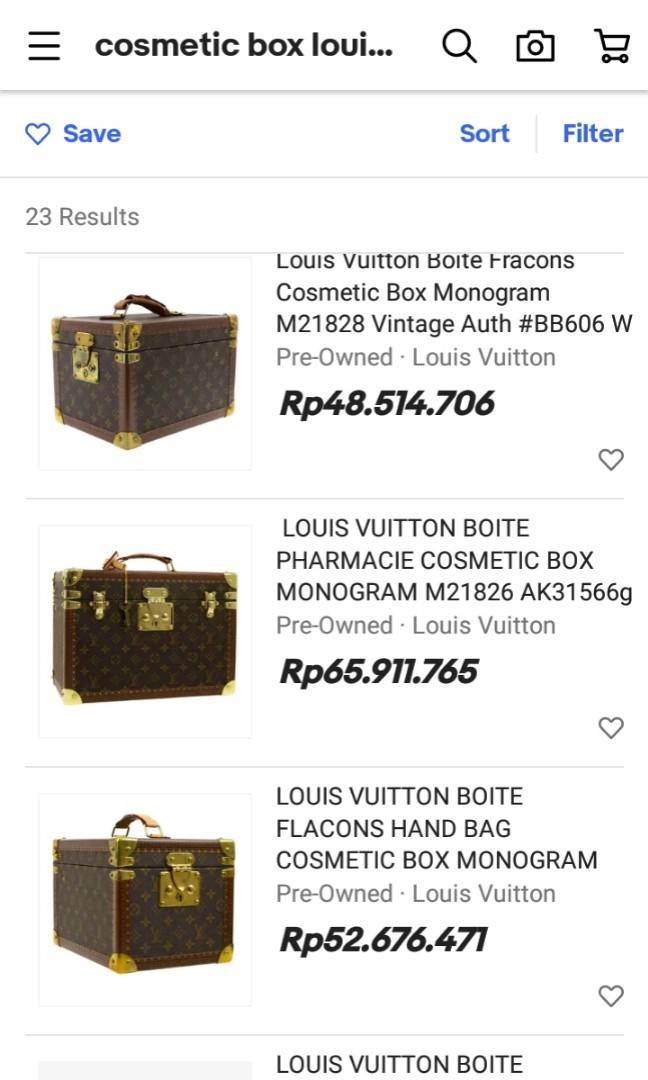 LOUIS VUITTON Boite Pharmacie M21826 Monogram VINTAGE Womens Vanity Bag BOX