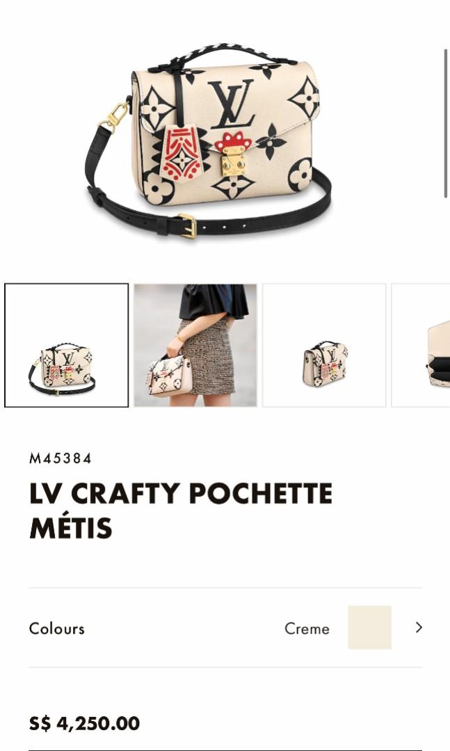 Louis Vuitton LV Crafty Pochette Metis M45384– TC