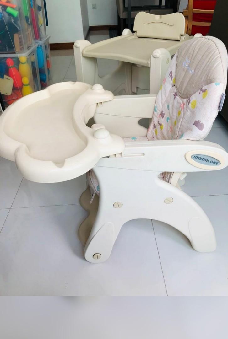 Mamalove 2 in 1 high chair sales