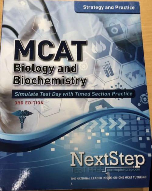MCAT Next Step Strategy and Practice, Books & Stationery, Textbooks, Professional Studies on