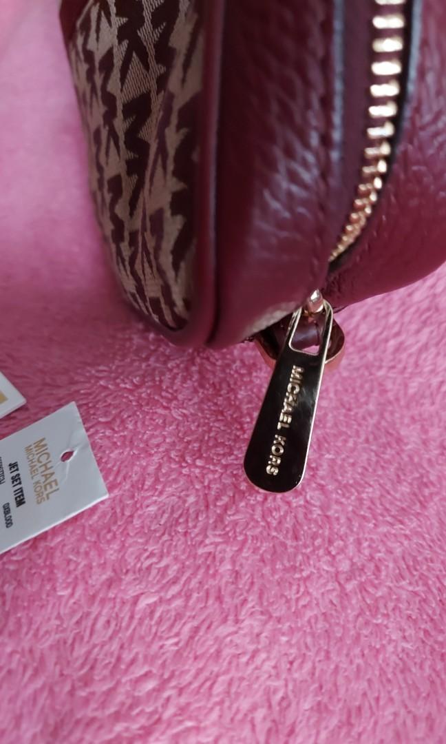 Michael kors jet set crossbody oxblood shop