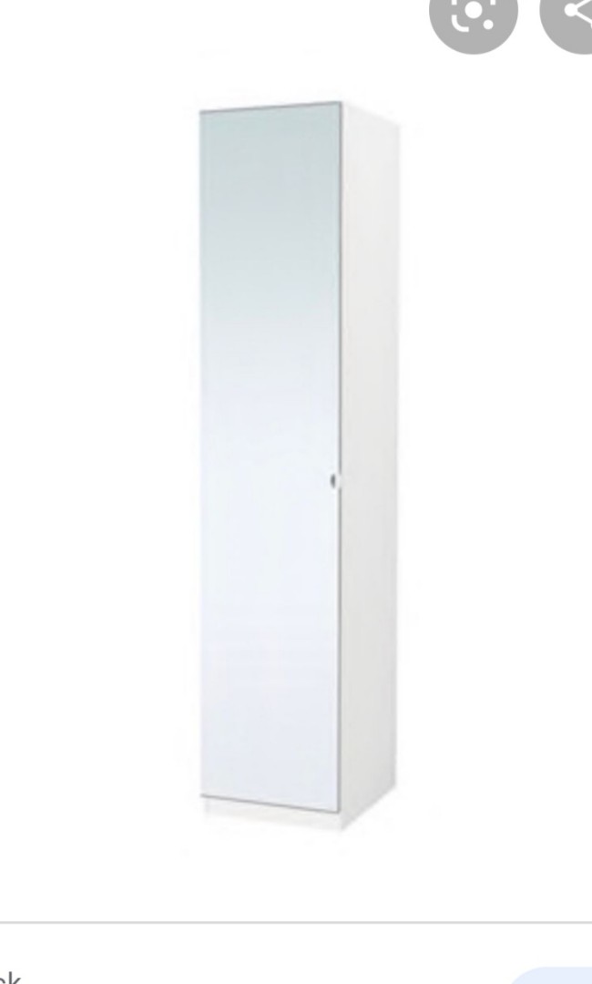 Mirror Shoe Cabinet Tall Ikea Pax, Tall White Cabinet With Mirror