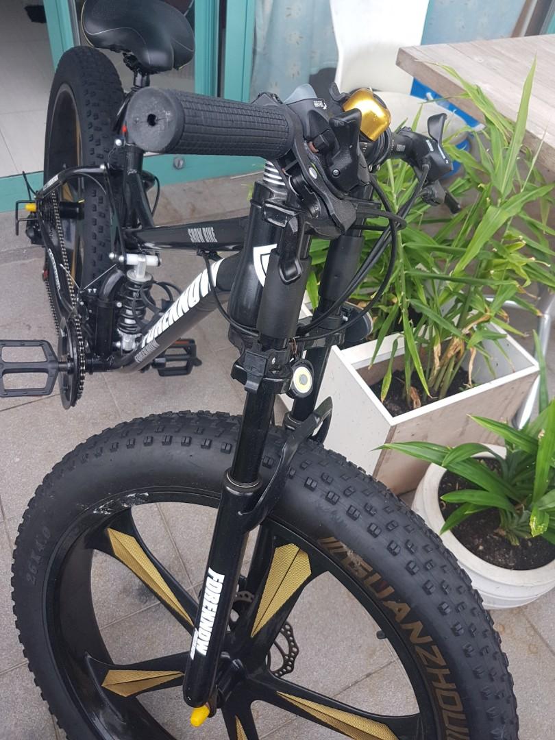 Second hand best sale fat tyre bicycle