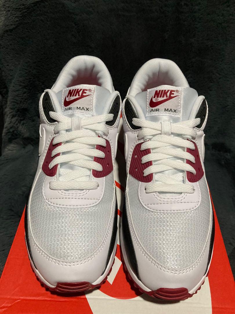 air max 90 new maroon