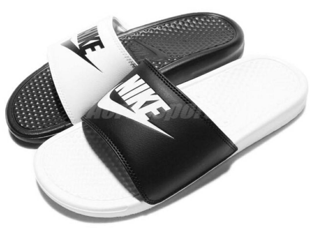 Nike Benassi Slides, Men's Fashion, Footwear, Flipflops and Slides on ...