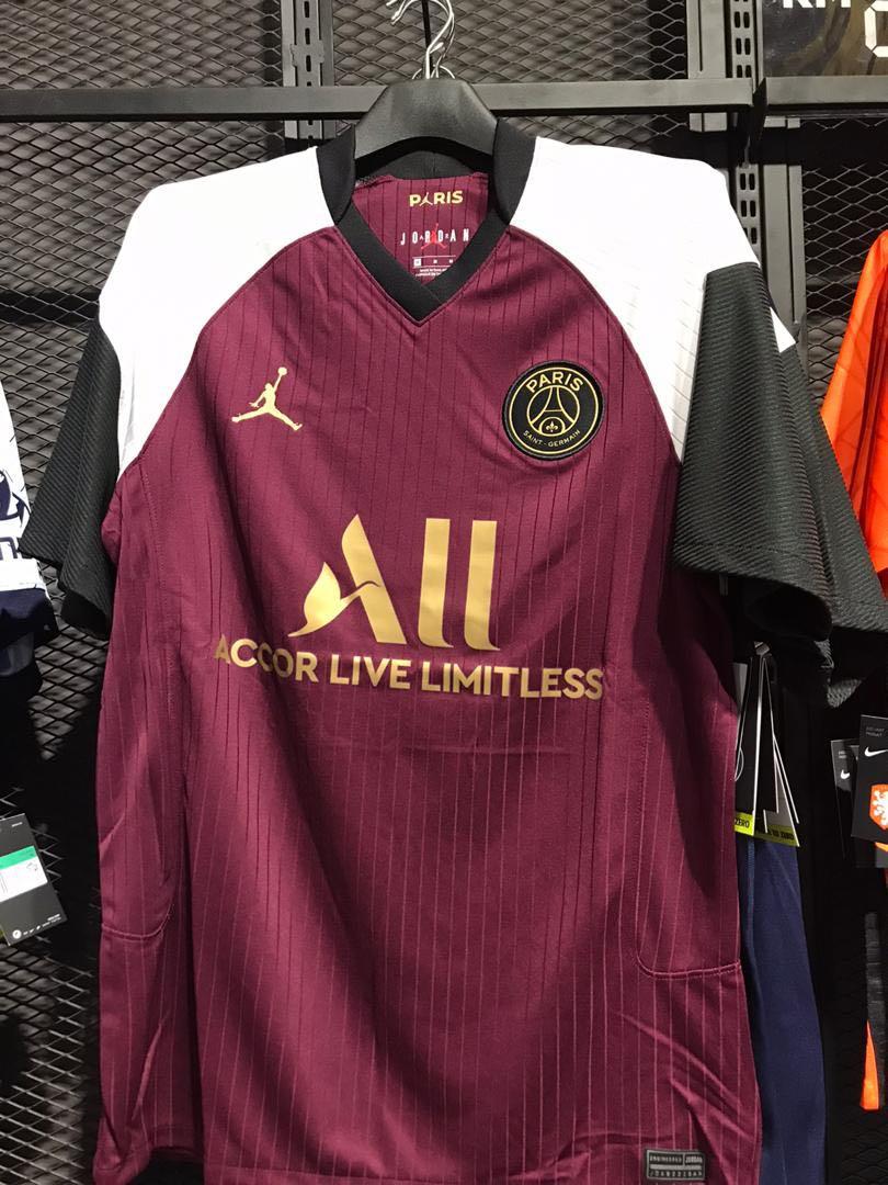 Nike jordan psg third kit 20 21 jersey