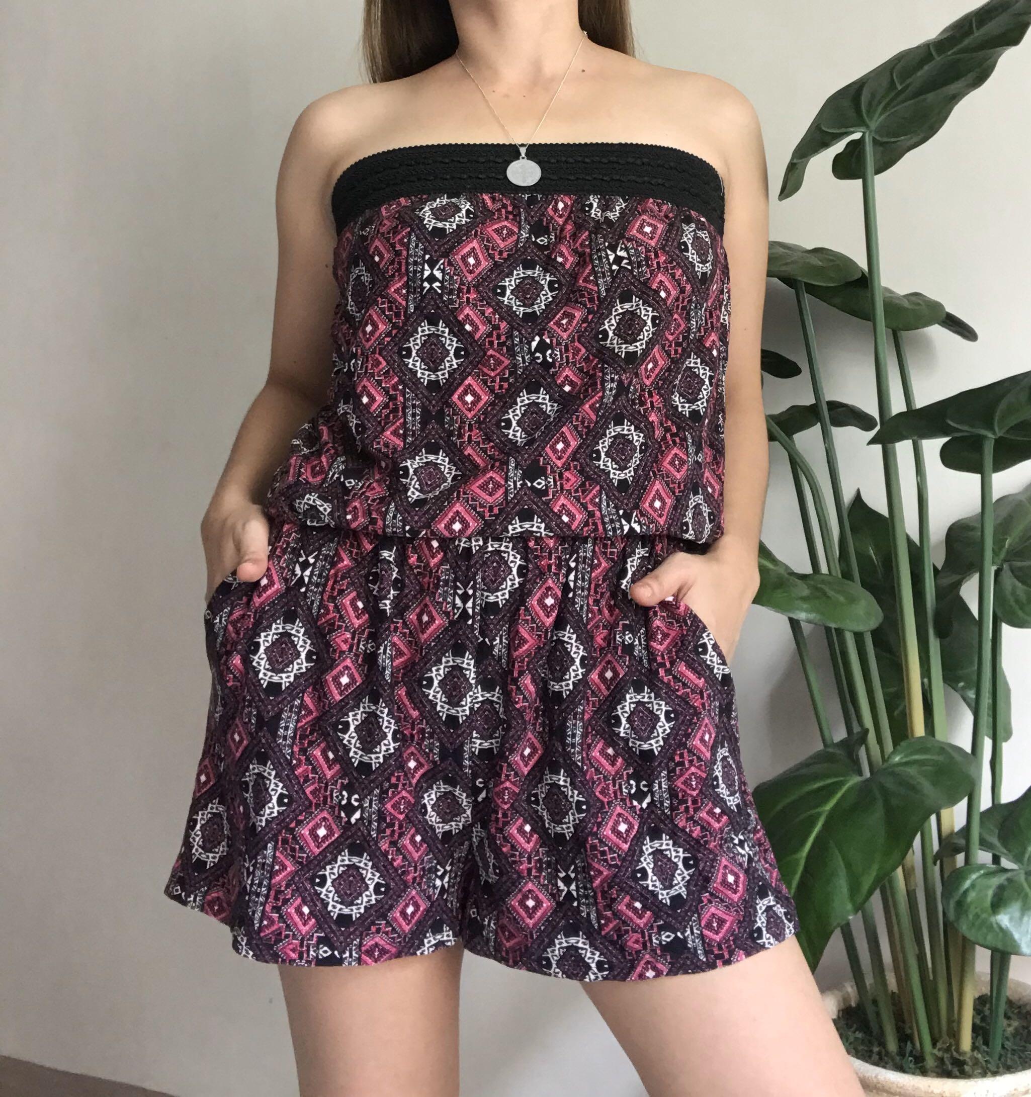 no boundaries romper dress