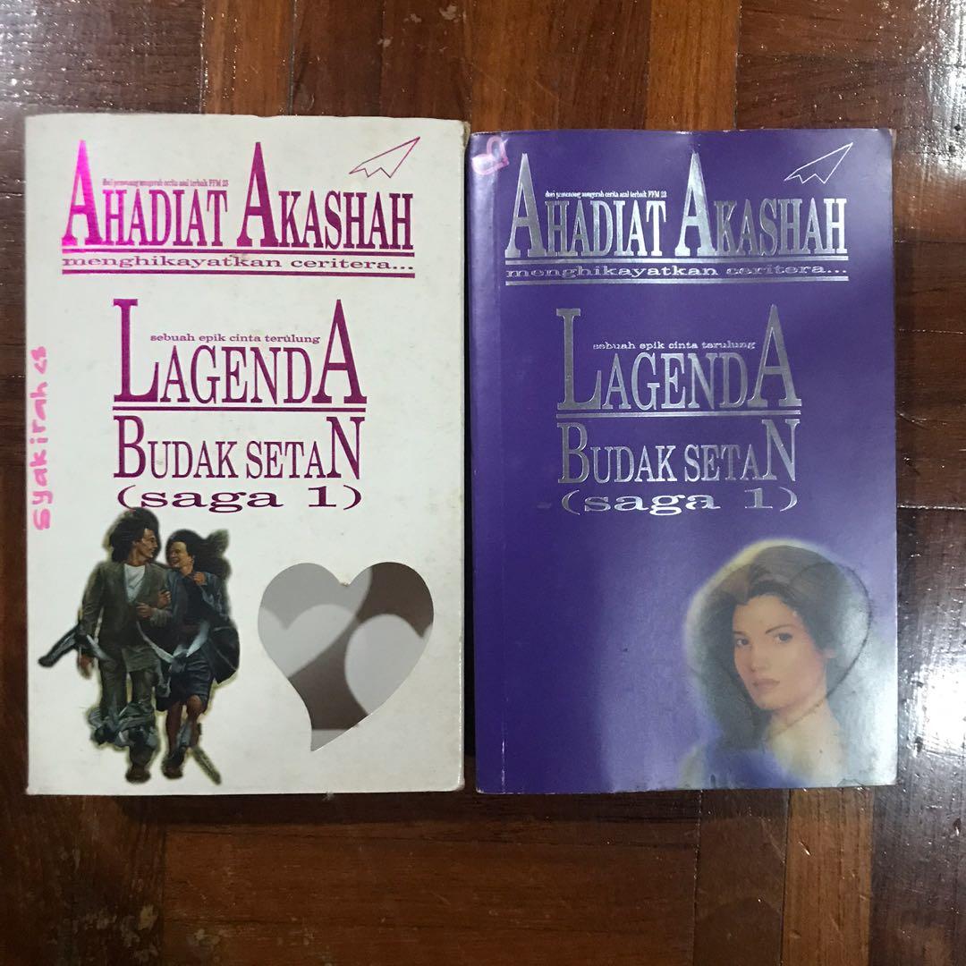 Novel Lagenda Budak Setan Saga 1 Books Stationery Books On Carousell