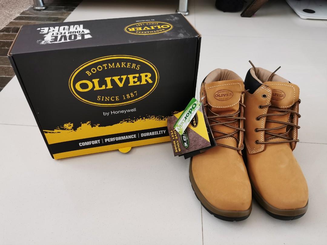Oliver Safety Boots Size UK 9, Men's 