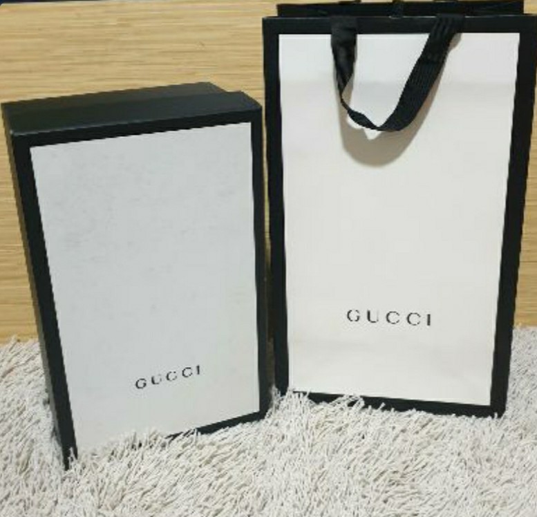 Original Gucci Box and Paper Bag 