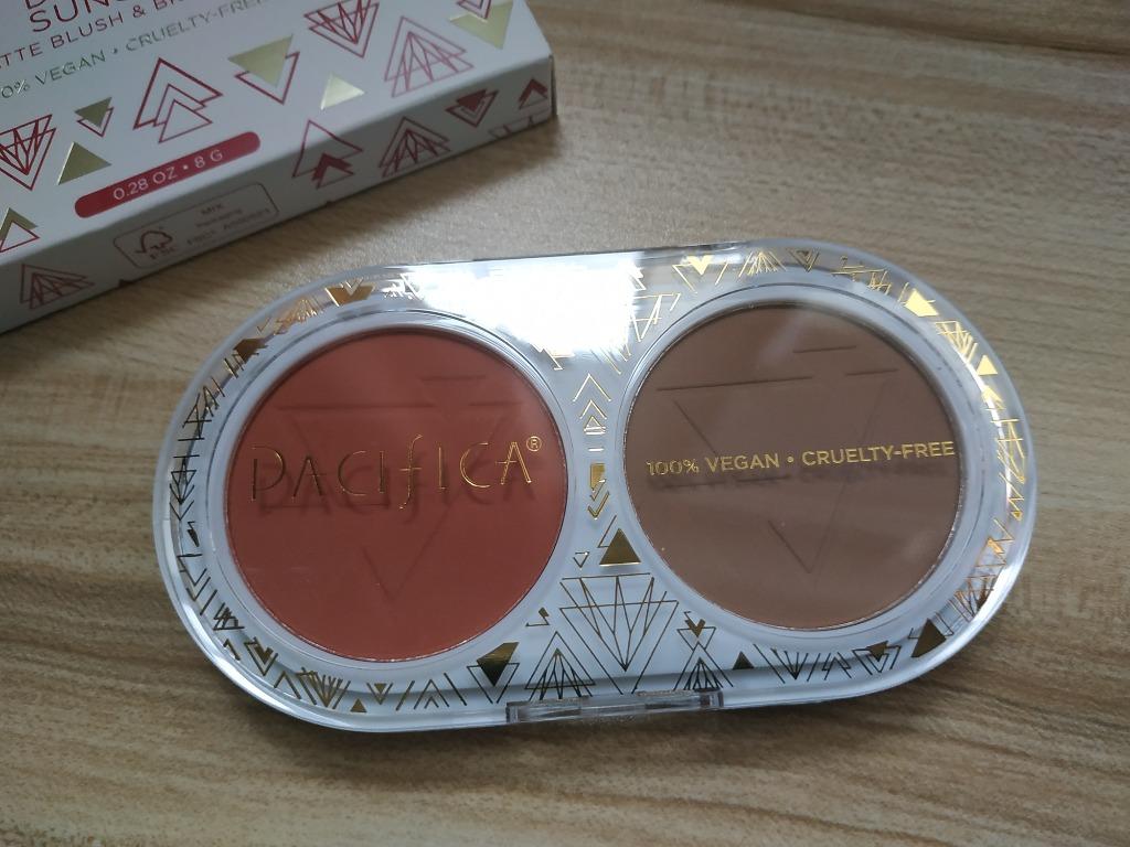 pacifica matte blush and bronzer