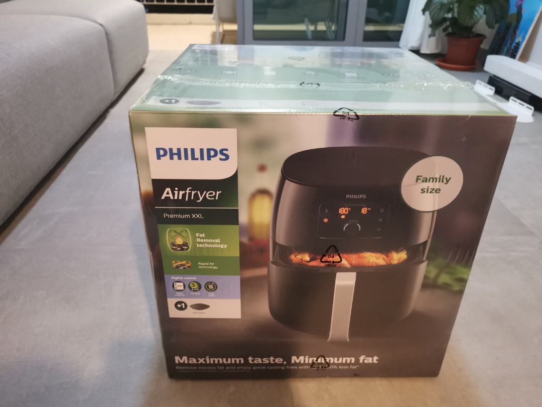 Philips Airfryer Premium XXL Family Size Air Fryer, TV & Home