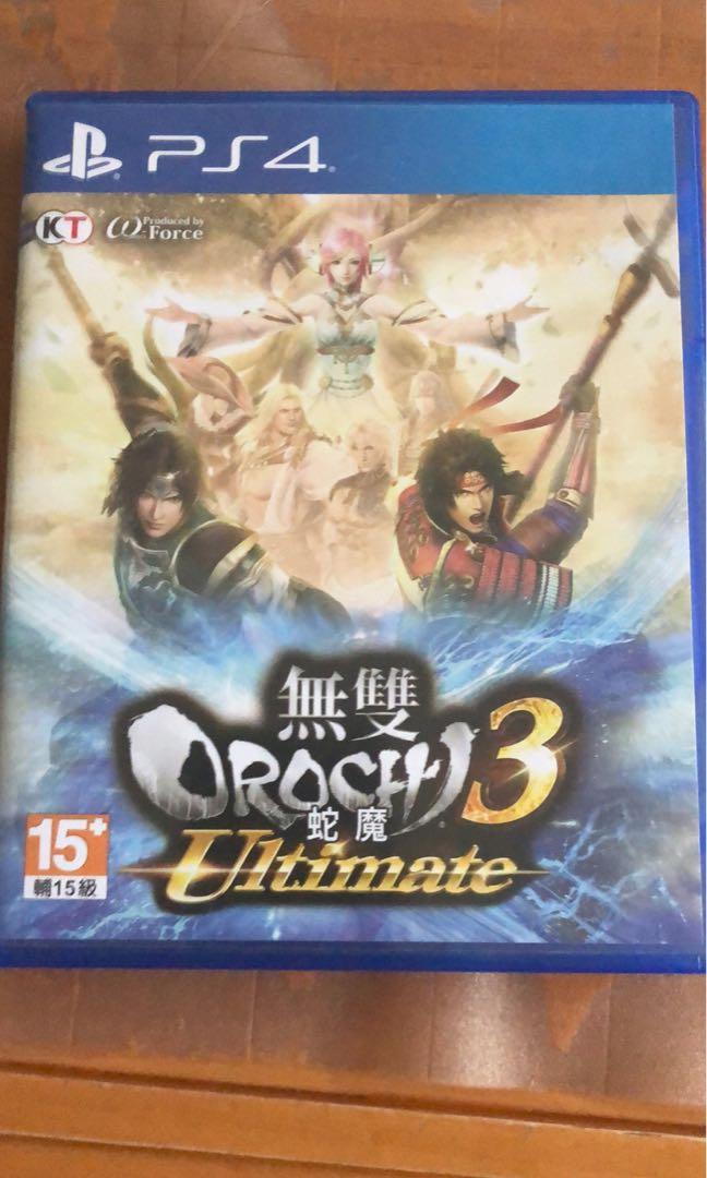 PS4 無雙orochi 3 ultimate, 電子遊戲, 電子遊戲, PlayStation - Carousell