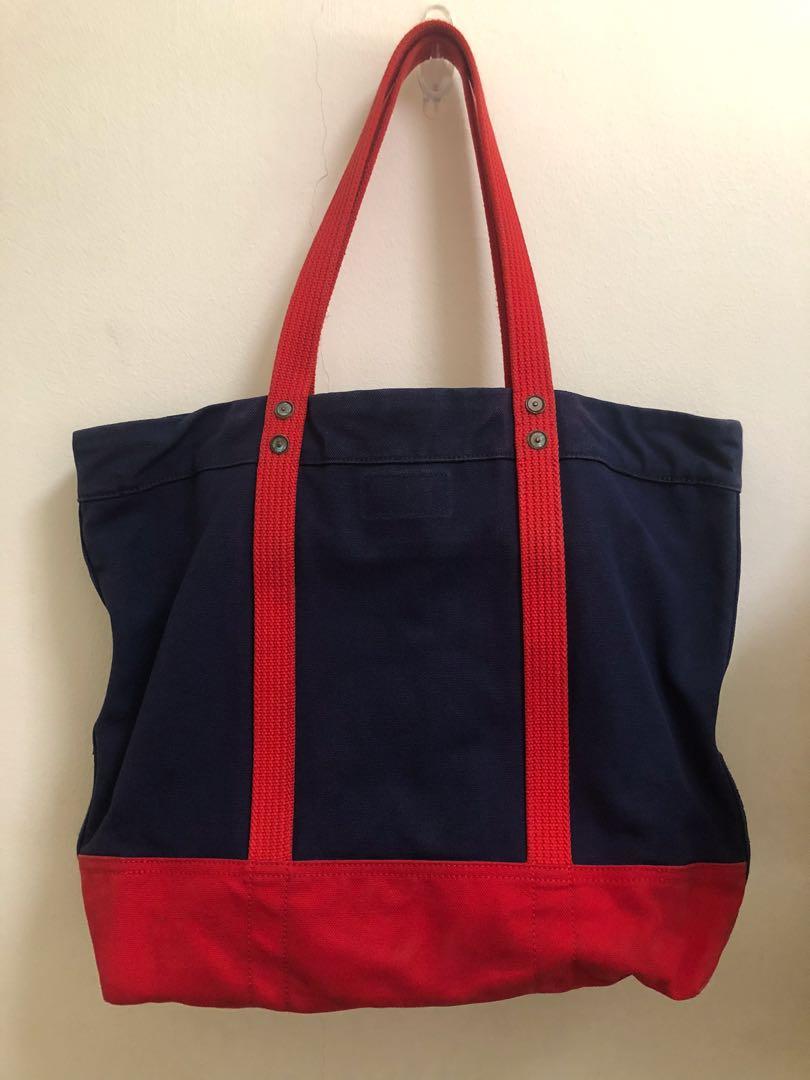 Ralph lauren red tote shop