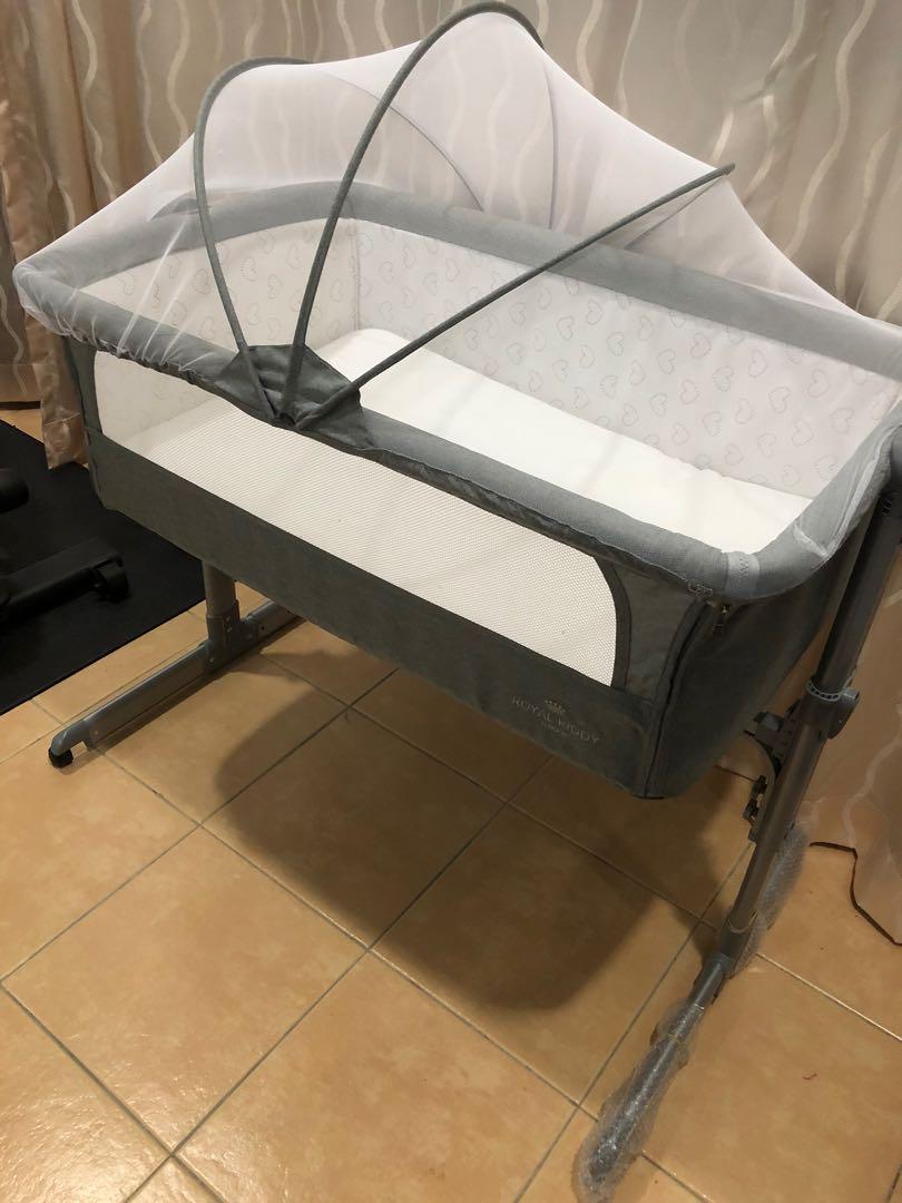 royal kiddy bedside cot