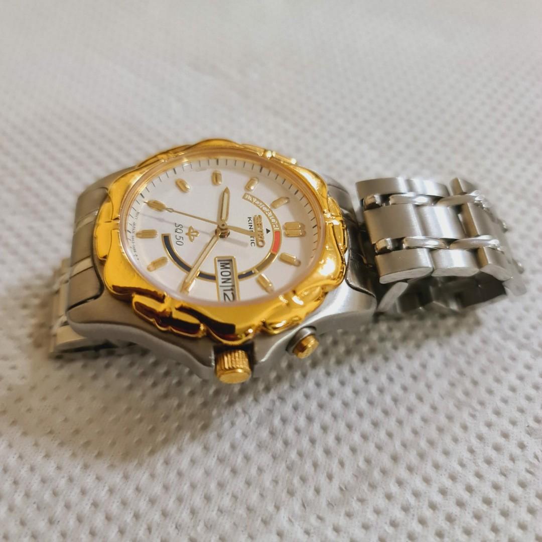 Seiko Kinetic 5M43-OA50[Negotiable], Women's Fashion, Watches &  Accessories, Watches on Carousell