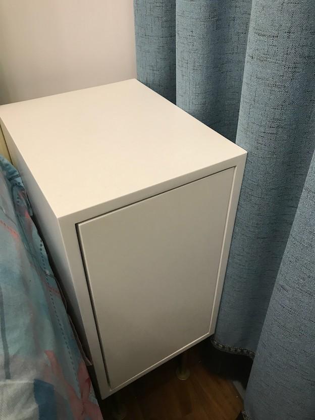 Side table (Category: Tables & Sets) located in Singapore. Submitted by vanderwood (Listing ID 1041403460, Image 1). Description: 28cm x 35cm x 70cm one for 150 two for 250 self collect.
