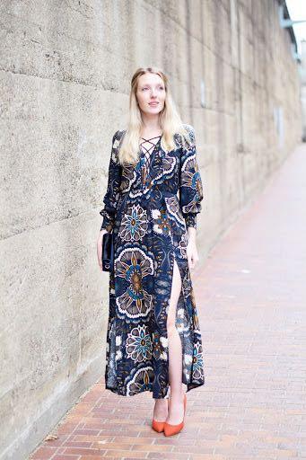 H&m boho dress online