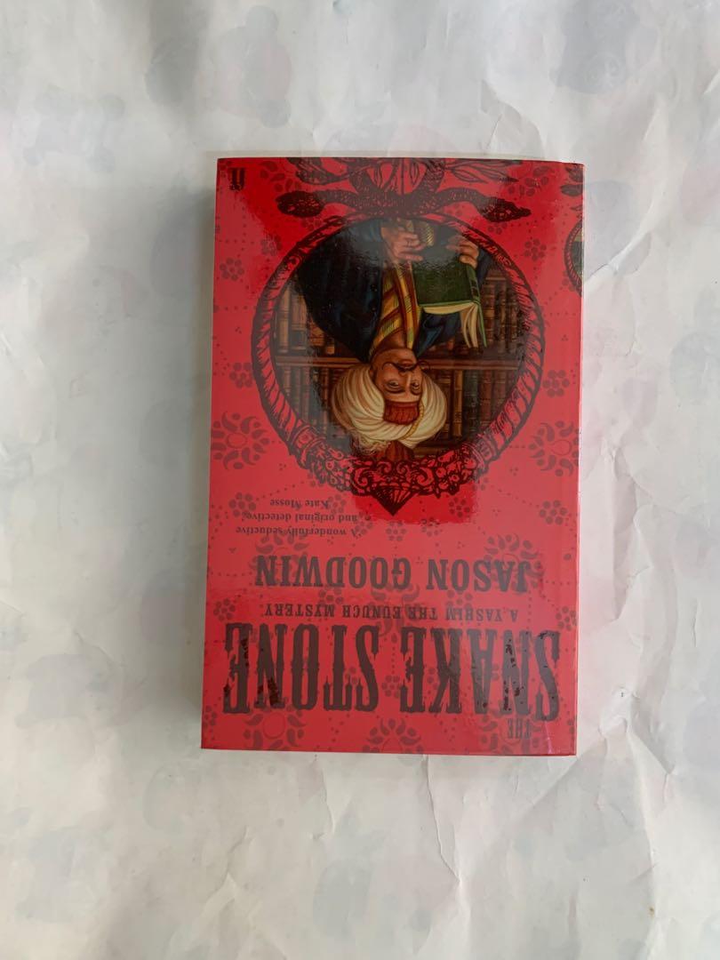 Snake Stone Mystery Thriller Detective Books Stationery Books On Carousell
