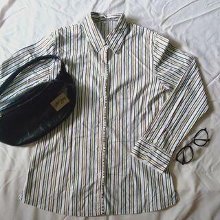 stripes long sleeve shirt