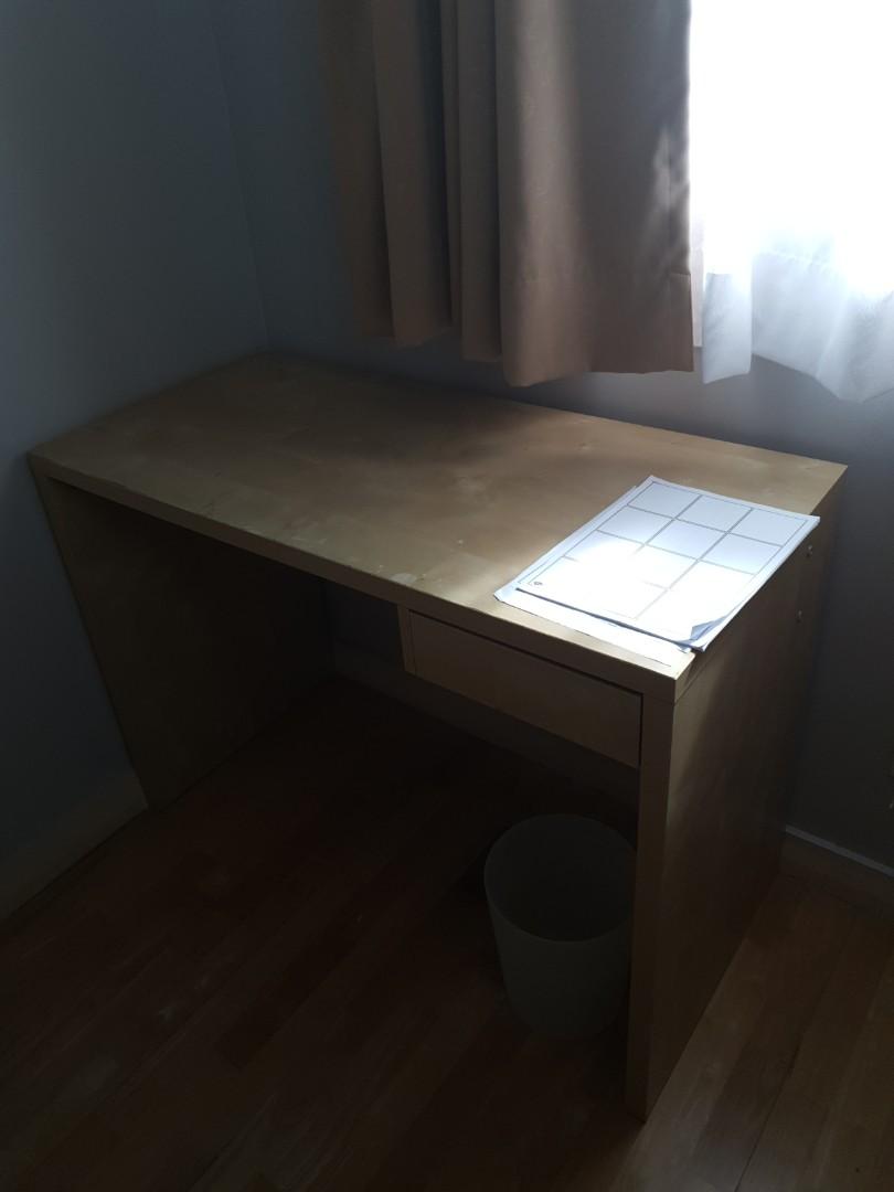Study Table (Category: Tables & Sets) located in Kuala Lumpur. Submitted by chasolha (Listing ID 1041197638, Image 3). Description: Beech colour study table.