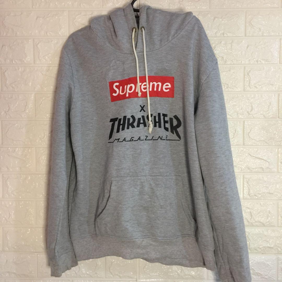 Original Supreme hoodie jocket, Men's Fashion, Coats, Jackets and Outerwear  on Carousell