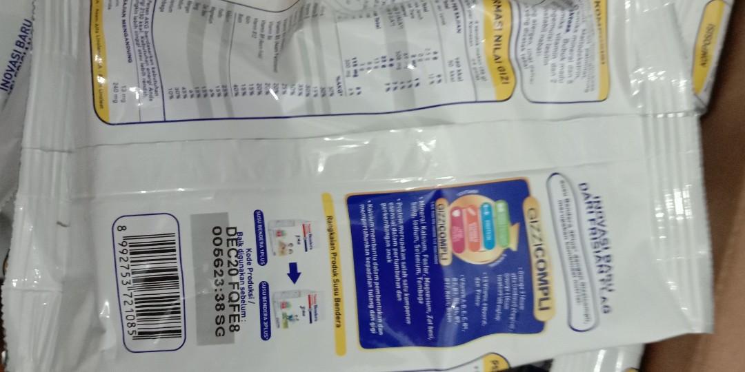 Susu Bendera Plastik - Jual Susu Bendera Putih Sachet Isi ...