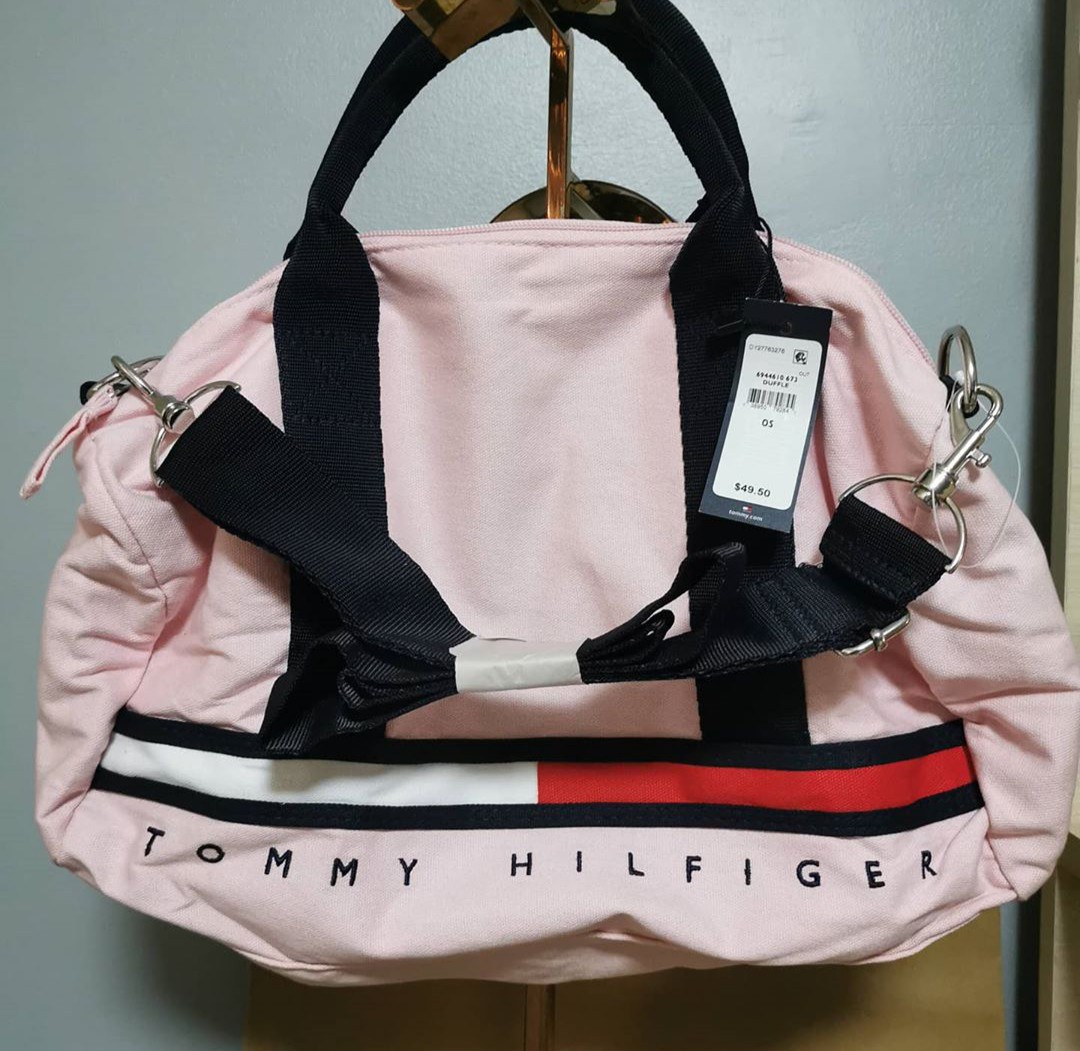 Tommy Hilfiger Small Duffle Bag, Women's Fashion, Bags & Wallets, Cross ...