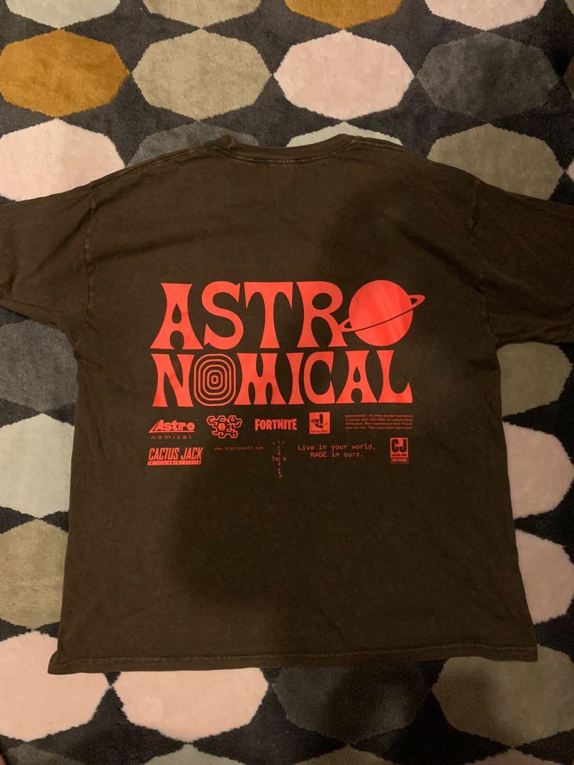 Travis Scott World Event T Shirt Online 