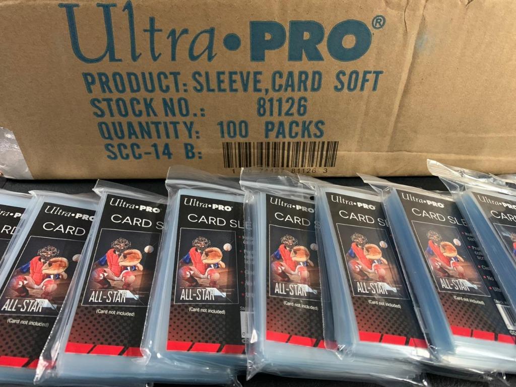 Maniche Morbide Ultra Pro Penny Card 1 Confezione Da 100 Per - Foto 13