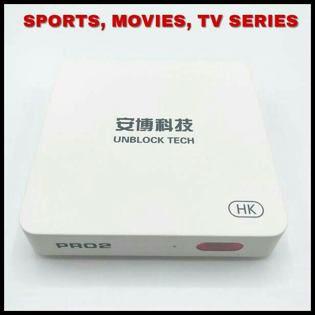 UnBlock TV Box UBOX UPRO2 Gen 6 安博盒子PRO2第六代, 手提電話, 平板