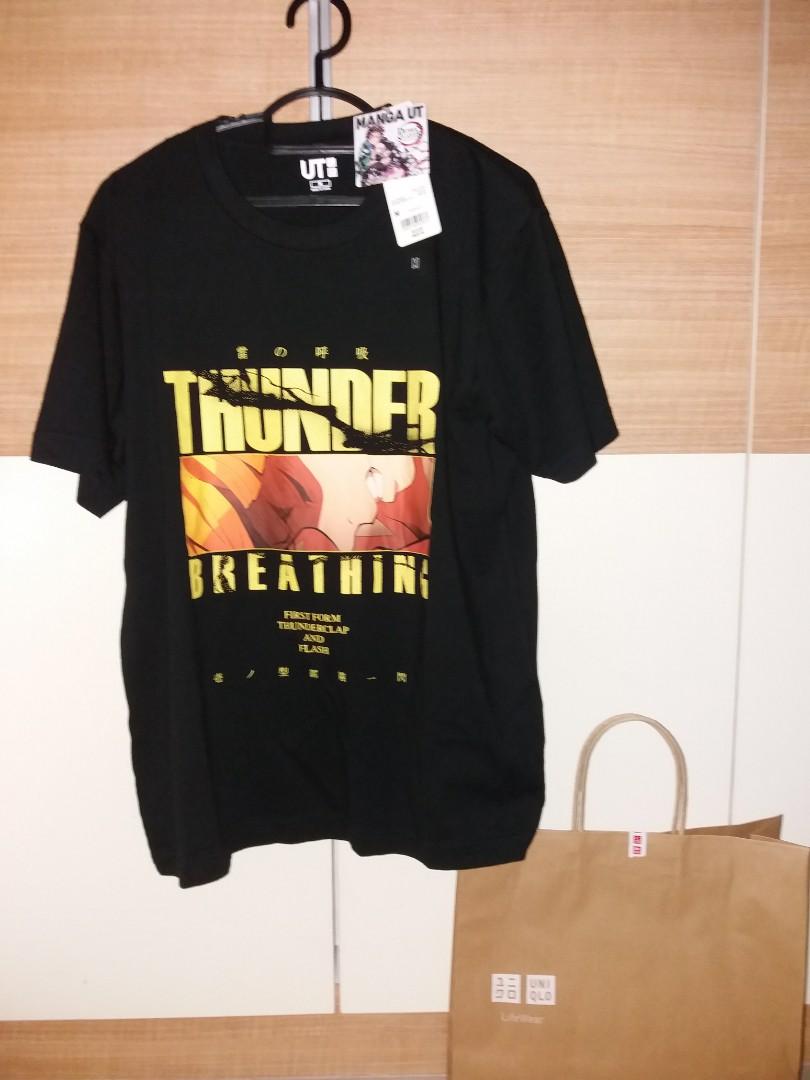 Uniqlo Manga Ut Demon Slayer Kimetsu No Yaiba Men S Fashion Clothes Tops On Carousell