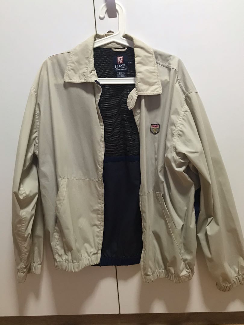 Vintage Chaps Ralph Lauren Windbreaker, Men's Fashion, Tops & Sets, Tshirts  & Polo Shirts on Carousell