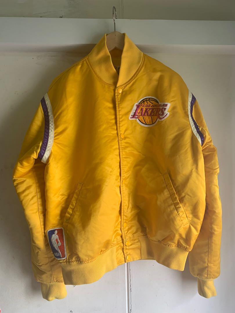 Vintage Los Angeles Lakers Varsity Jacket Men S Fashion Clothes Outerwear On Carousell