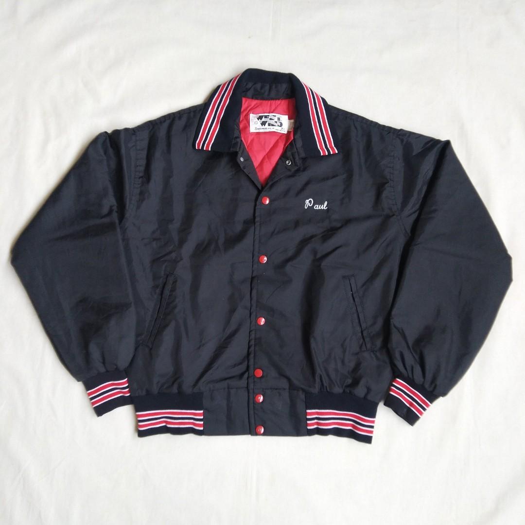 WIND AND 緩 SEA BEYOUTH Varsity Jacket