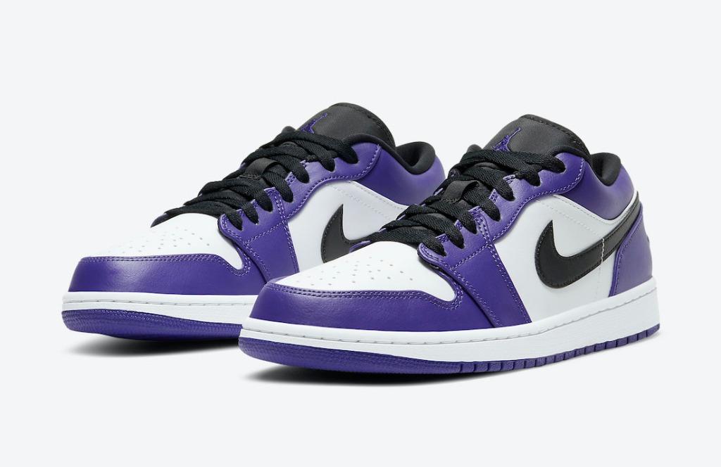 court purple jordan 1 gs