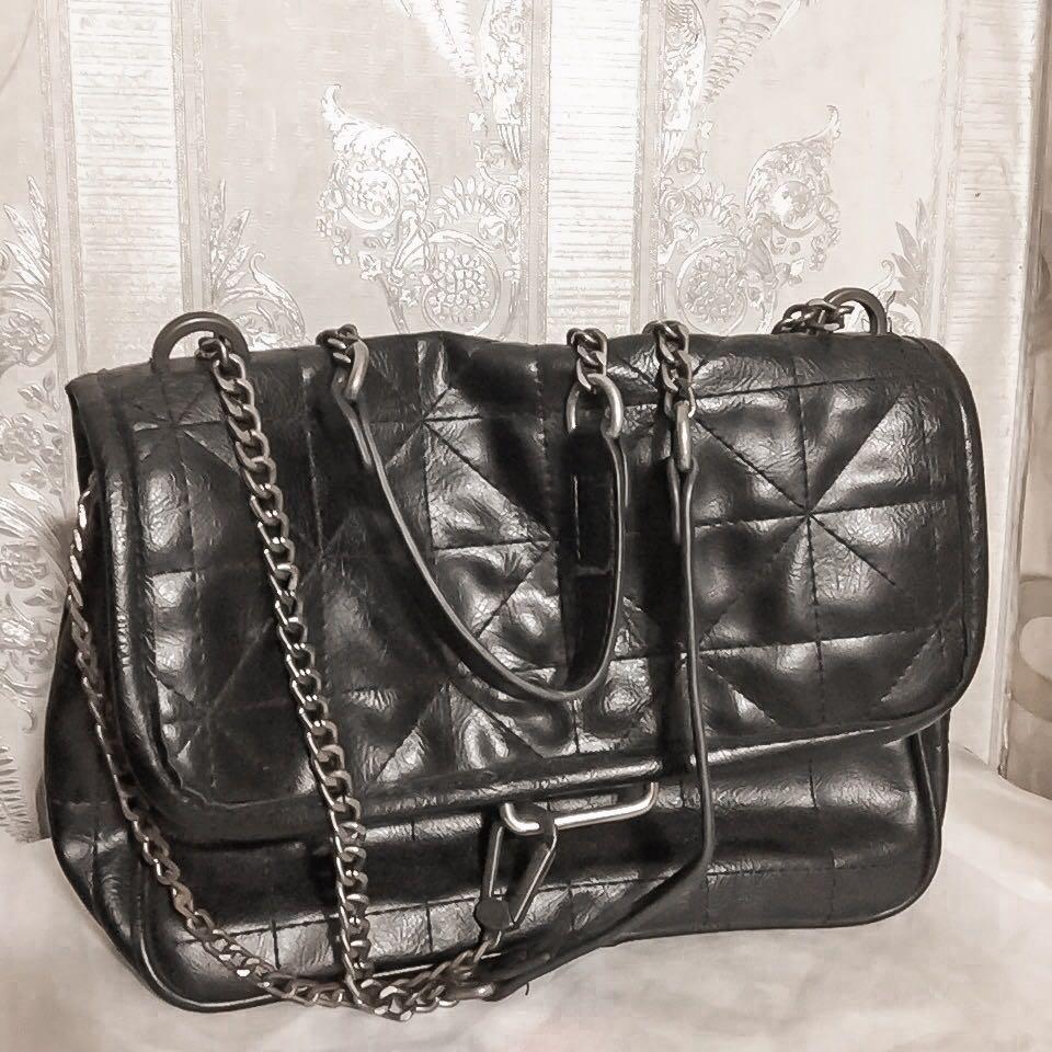 Zara pyramid outlet bag